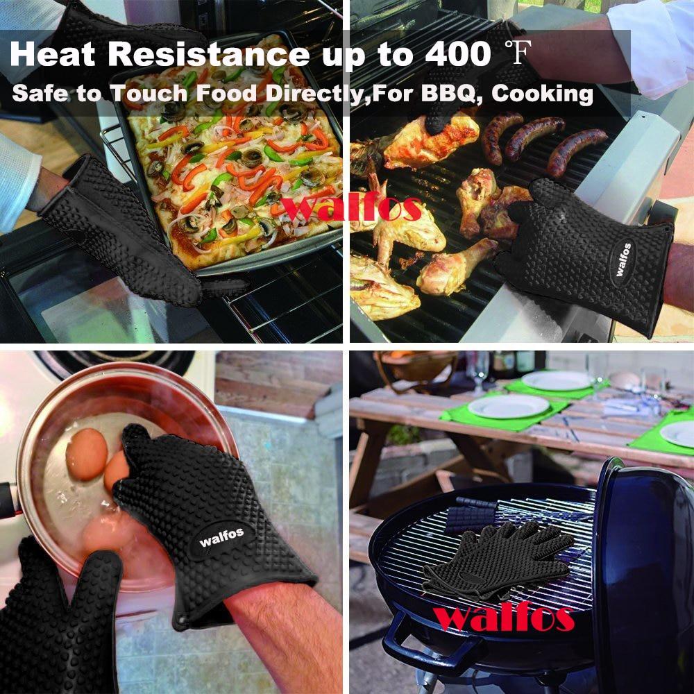 GrillGuard – Hitzeresistente Grillhandschuhe mit Rutschfestem Grip und Komfort 4