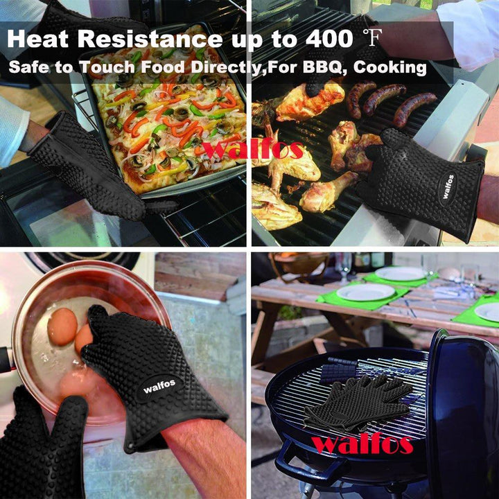 GrillGuard – Hitzeresistente Grillhandschuhe mit Rutschfestem Grip und Komfort 4