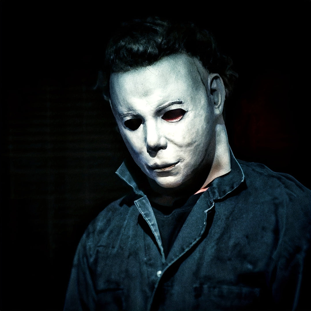 Gruselige Halloween-Maske für Männer – Realistisches Kostüm für schaurige Nächte 0