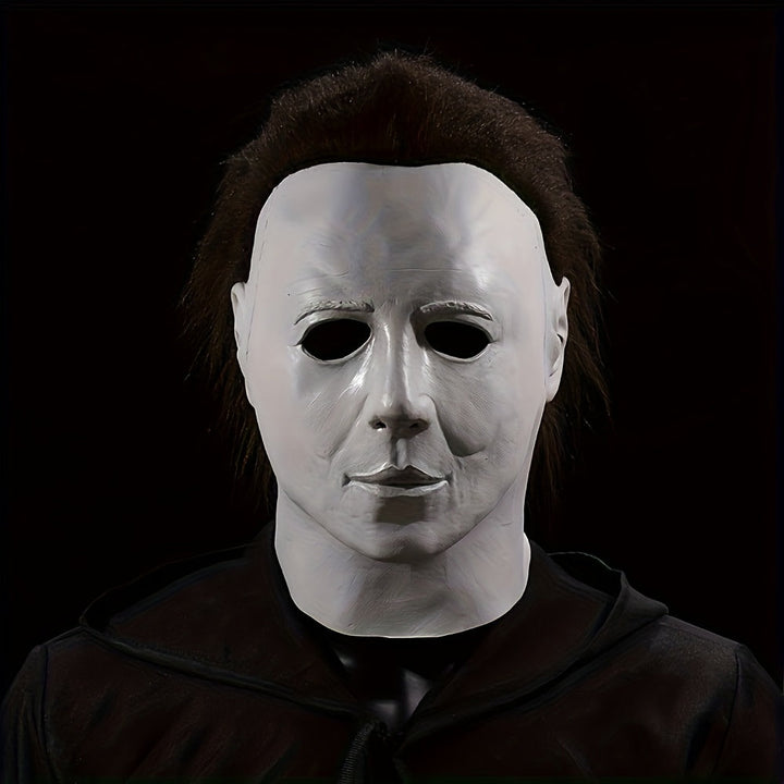 Gruselige Halloween-Maske für Männer – Realistisches Kostüm für schaurige Nächte 3