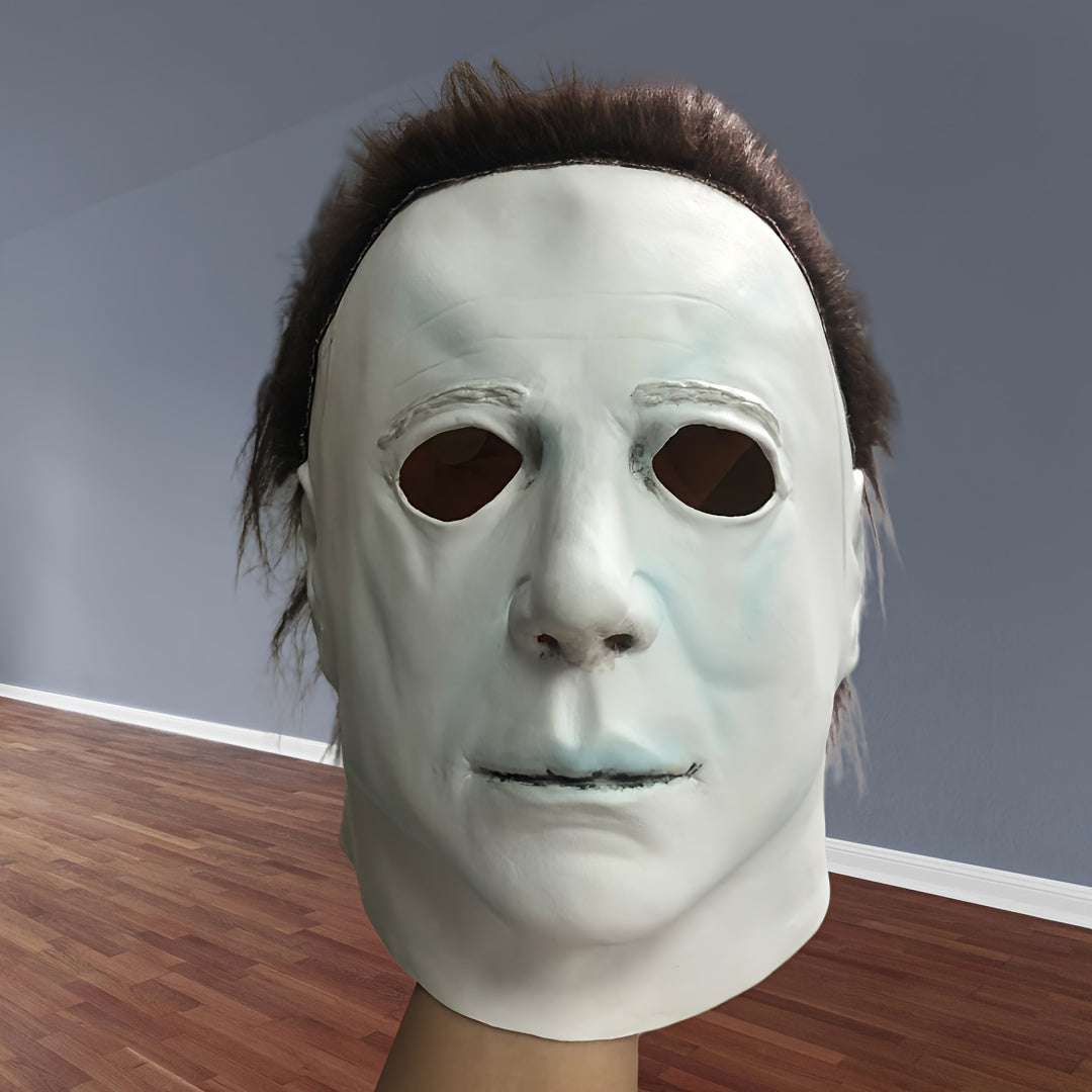 Gruselige Halloween-Maske für Männer – Realistisches Kostüm für schaurige Nächte 4