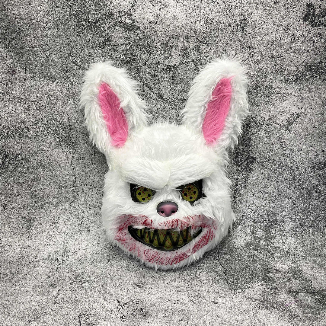 Gruselige Halloweenmaske – Pelzige Cartoon-Monster-Maske für Partys, Unisex 3