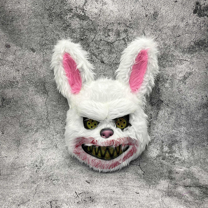 Gruselige Halloweenmaske – Pelzige Cartoon-Monster-Maske für Partys, Unisex 7