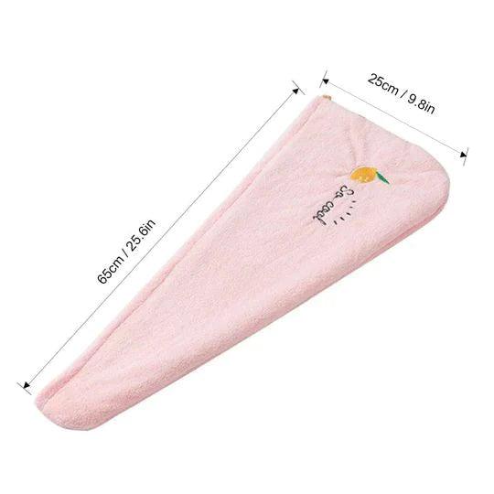 HairDry Pro – Ultra-absorbierendes Mikrofaser-Haarhandtuch für schnelleres Trocknen 2