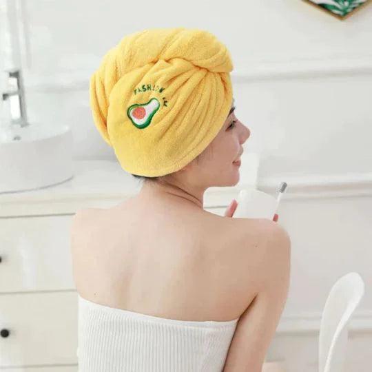 HairDry Pro – Ultra-absorbierendes Mikrofaser-Haarhandtuch für schnelleres Trocknen 4