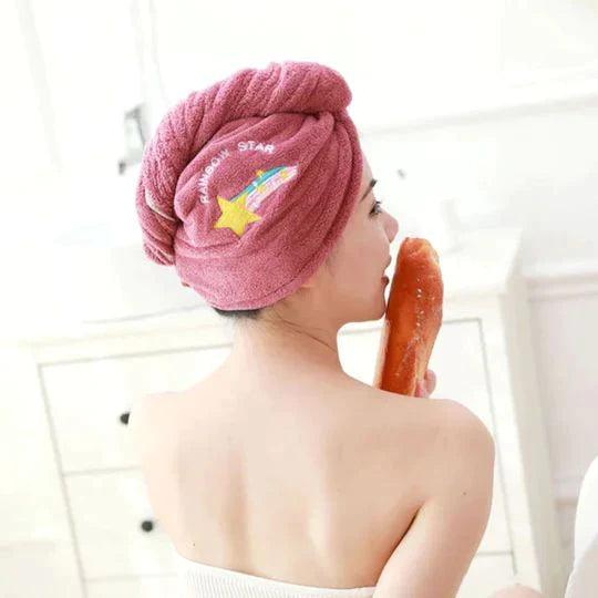 HairDry Pro – Ultra-absorbierendes Mikrofaser-Haarhandtuch für schnelleres Trocknen 8