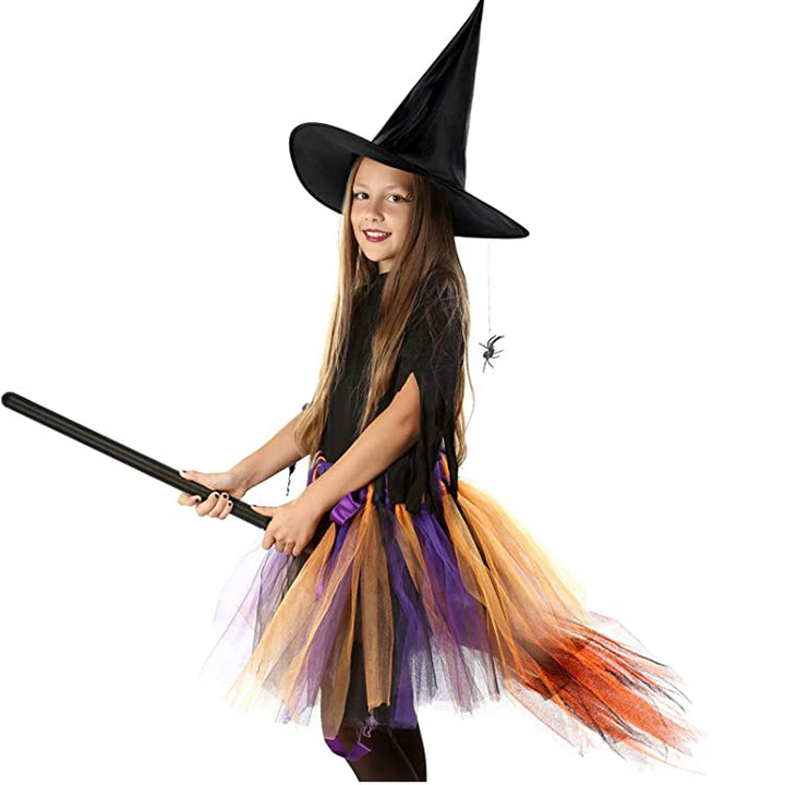 Halloween-Zauberbesen – Lustiges Kostümzubehör aus Kunststoff für Partys 5