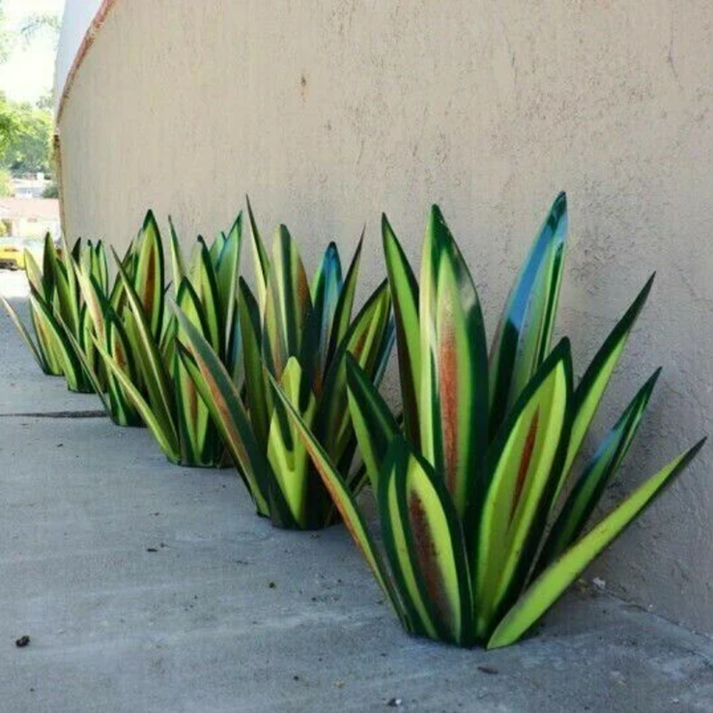 Handgefertigte Agave Dekopflanze – Hochwertige Kunstpflanze Für Stilvolle Deko 1