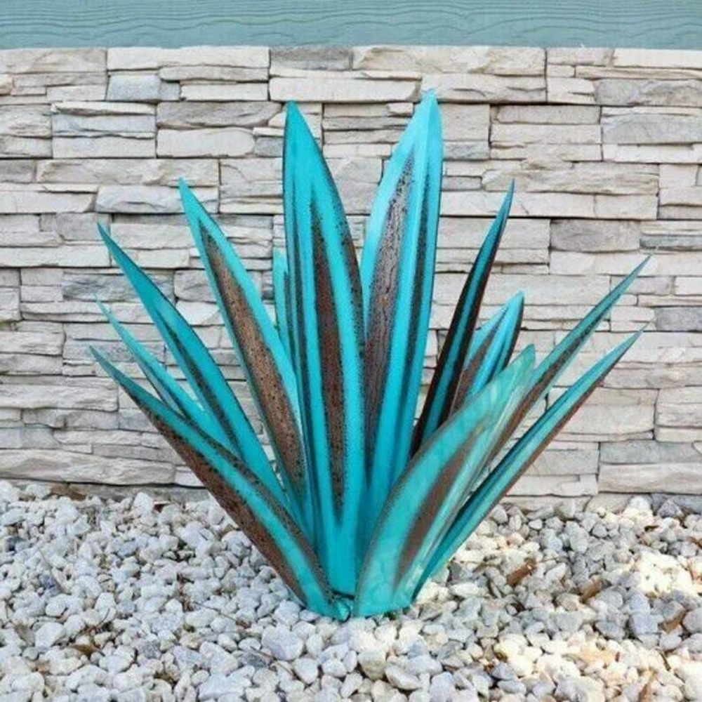 Handgefertigte Agave Dekopflanze – Hochwertige Kunstpflanze Für Stilvolle Deko 2