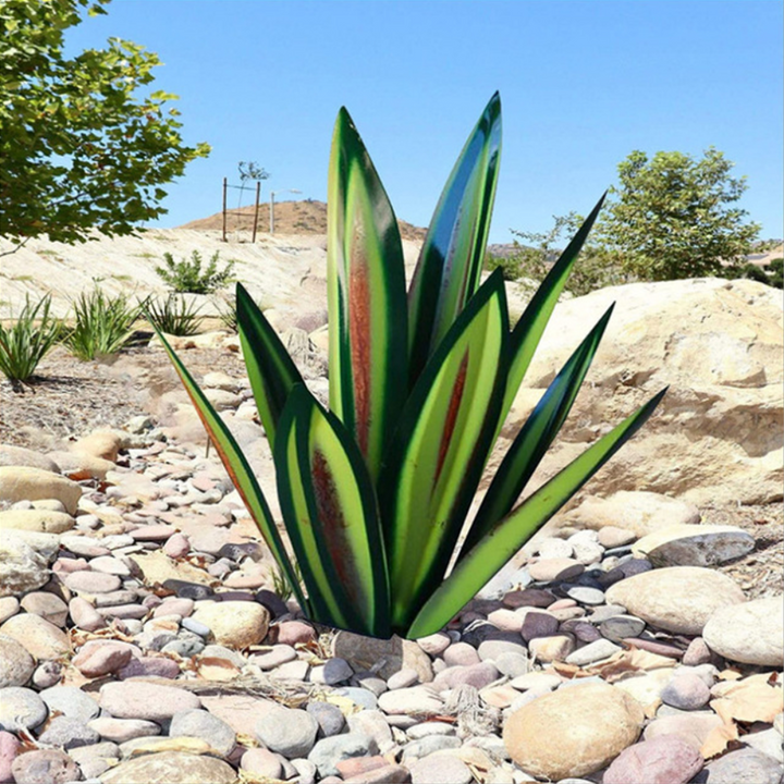 Handgefertigte Agave Dekopflanze – Hochwertige Kunstpflanze Für Stilvolle Deko 4
