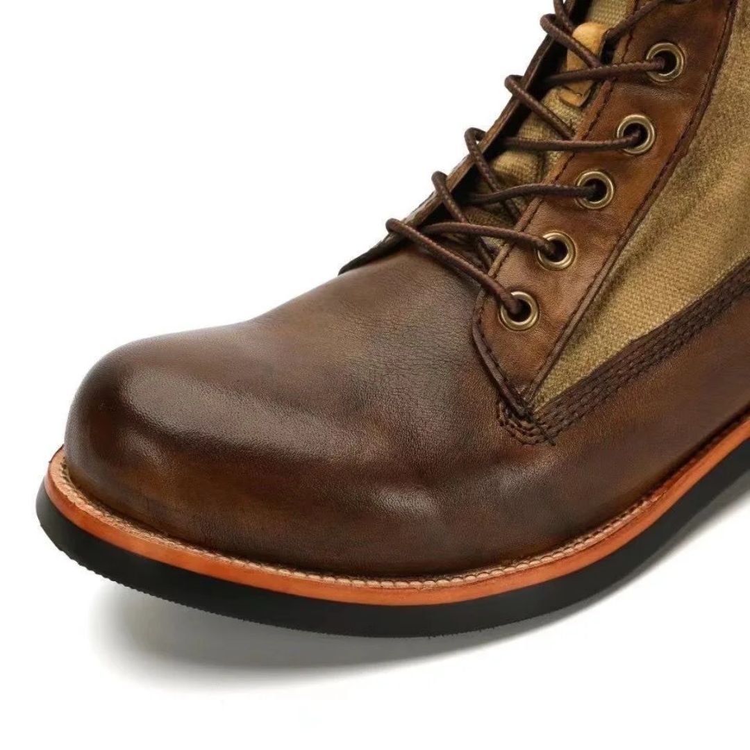 Handgefertigte Retro Sneaker Damen – Komfortable Slip-On Stiefeletten für Stil und Vielseitigkeit 3