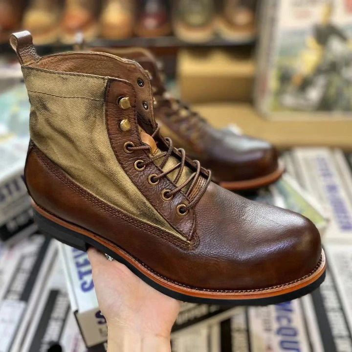Handgefertigte Retro Sneaker Damen – Komfortable Slip-On Stiefeletten für Stil und Vielseitigkeit 5