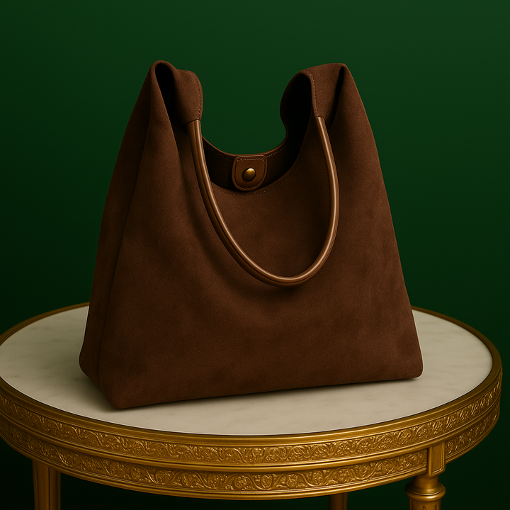 Handtasche mit Wildleder-Optik 0