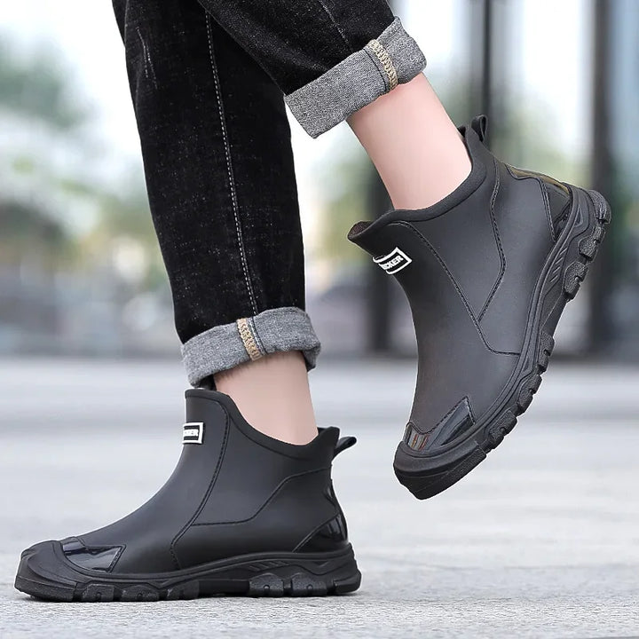 Herren Gummistiefel – Wasserdicht, Rutschfest & Leicht für Outdoor-Aktivitäten 3