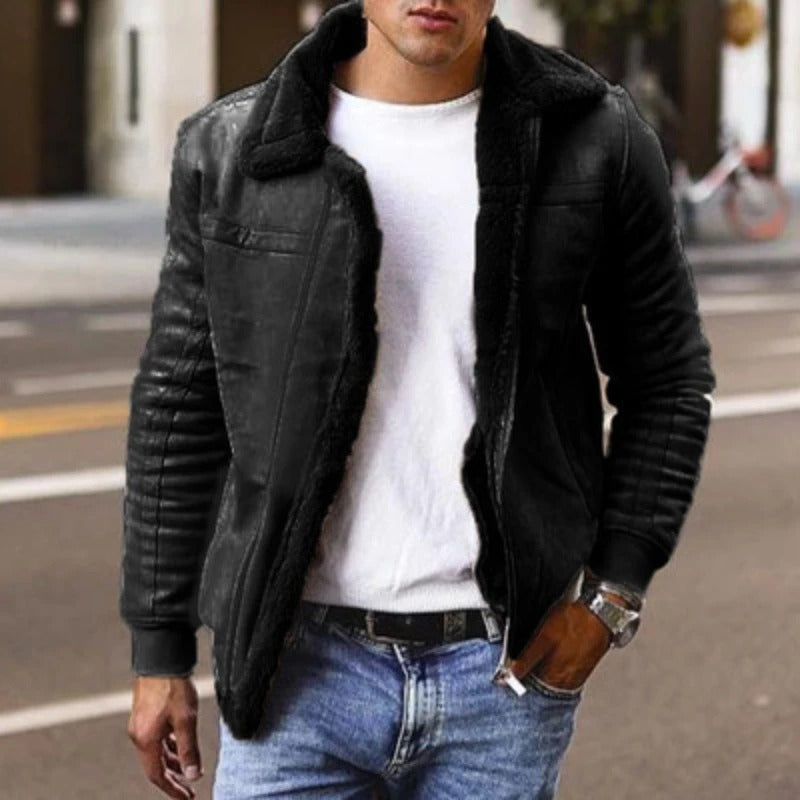Herren Jacke – Urbaner Bomberstil mit Bequemer Passform und Vielseitigkeit 0