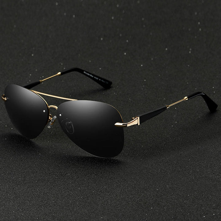 Herren Sonnenbrille - Polarisierte Gläser - Pilotenstil 1