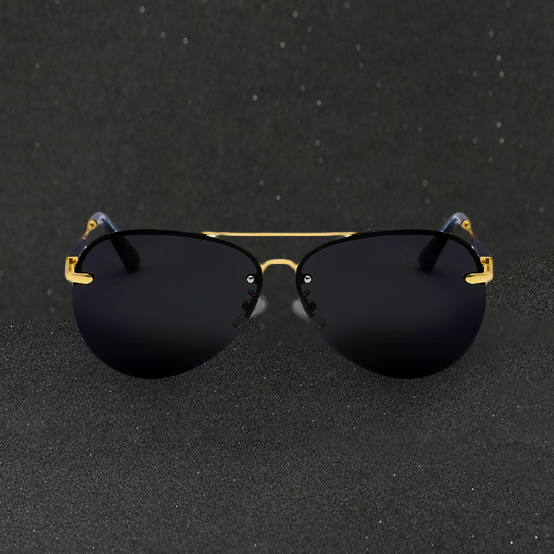 Herren Sonnenbrille - Polarisierte Gläser - Pilotenstil 2