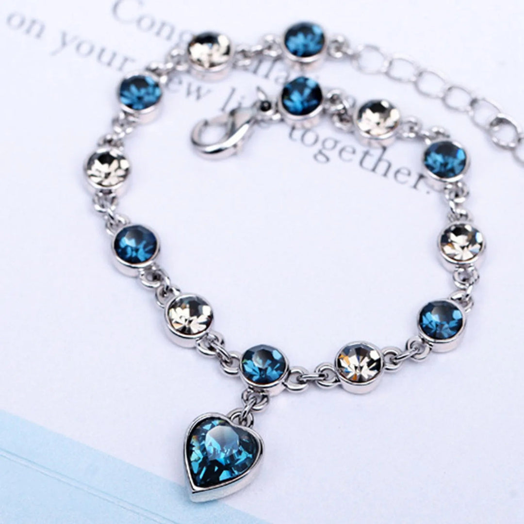 Herz des Ozeans – Kristallarmband aus Zirkonia für innere Ruhe und Eleganz 1