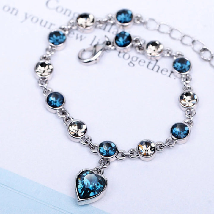 Herz des Ozeans – Kristallarmband aus Zirkonia für innere Ruhe und Eleganz 1