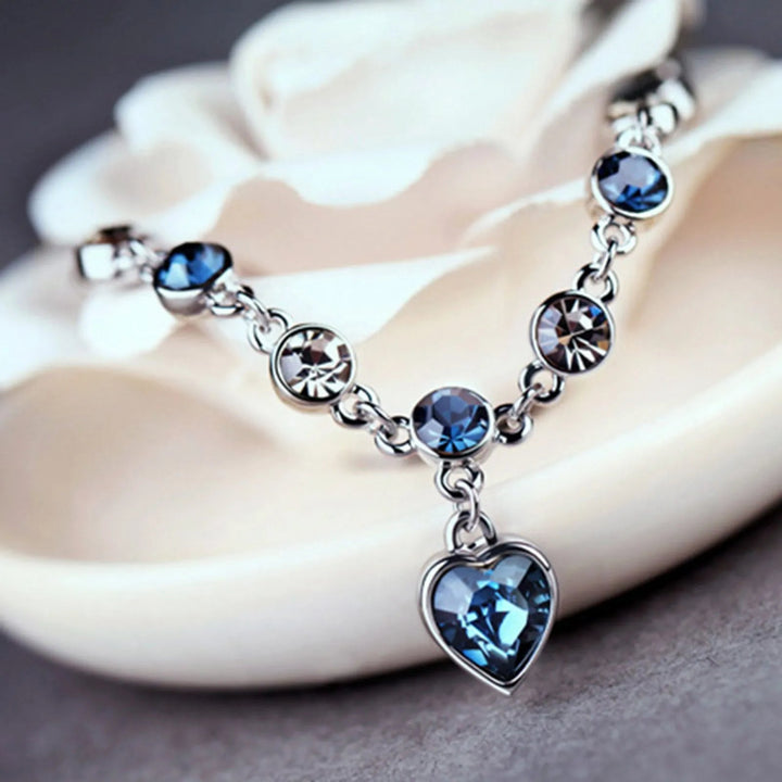 Herz des Ozeans – Kristallarmband aus Zirkonia für innere Ruhe und Eleganz 2