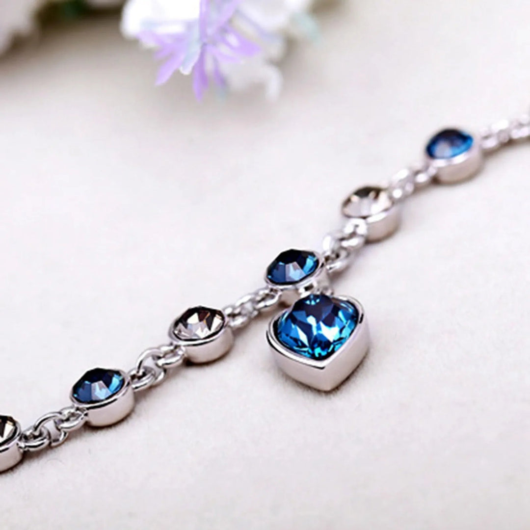 Herz des Ozeans – Kristallarmband aus Zirkonia für innere Ruhe und Eleganz 3