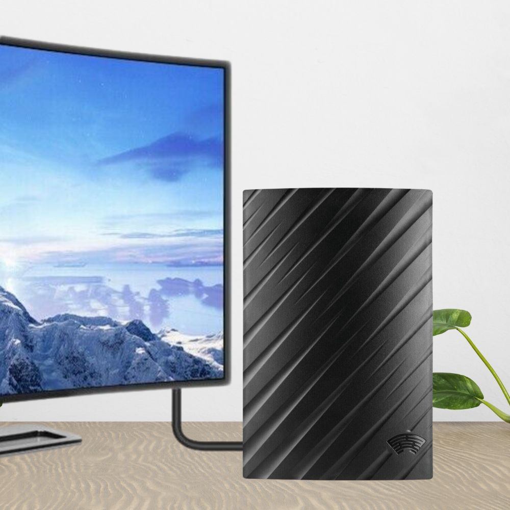 Hochleistungs-TV Antenne – 600 Meilen Reichweite, 39dBi Antennenverstärker für 4K Empfang 0