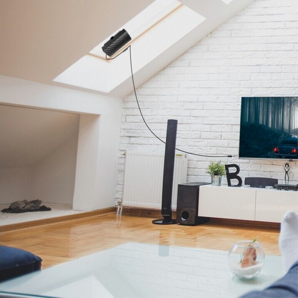 Hochleistungs-TV Antenne – 600 Meilen Reichweite, 39dBi Antennenverstärker für 4K Empfang 1