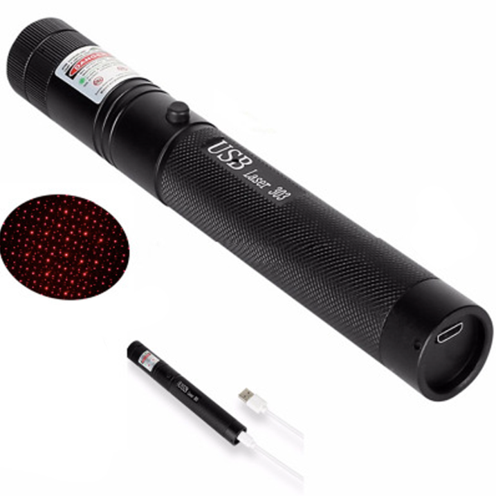Hochleistungs Laserpointer – Wiederaufladbar mit 10.000 Metern Reichweite und Einstellbarem Fokus 5