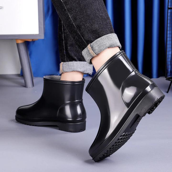 Hochwertige Gummistiefel für Herren – Rutschfest, Verschleißfest, Wasserdicht 3