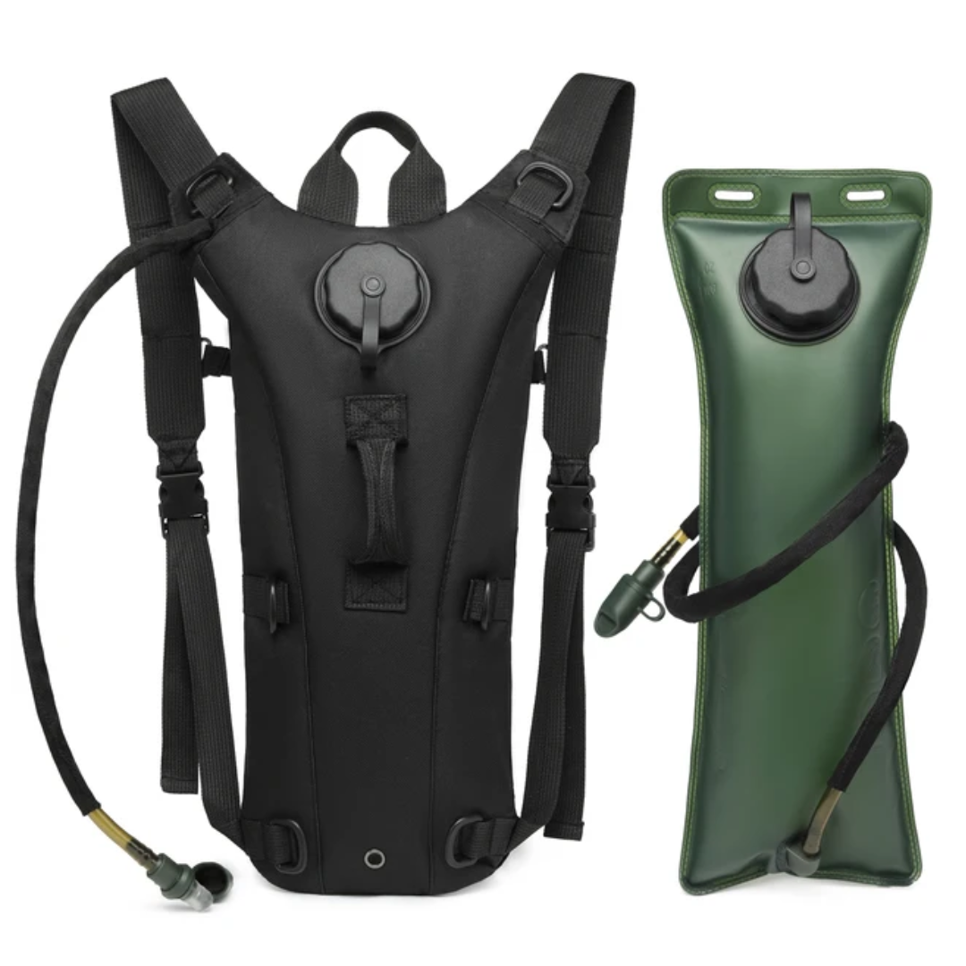 HydraPack – 3L Wasser-Rucksack mit Integriertem Hydrationssystem und Gepolsterten Schultergurten 0
