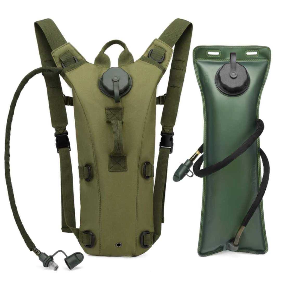 HydraPack – 3L Wasser-Rucksack mit Integriertem Hydrationssystem und Gepolsterten Schultergurten 1