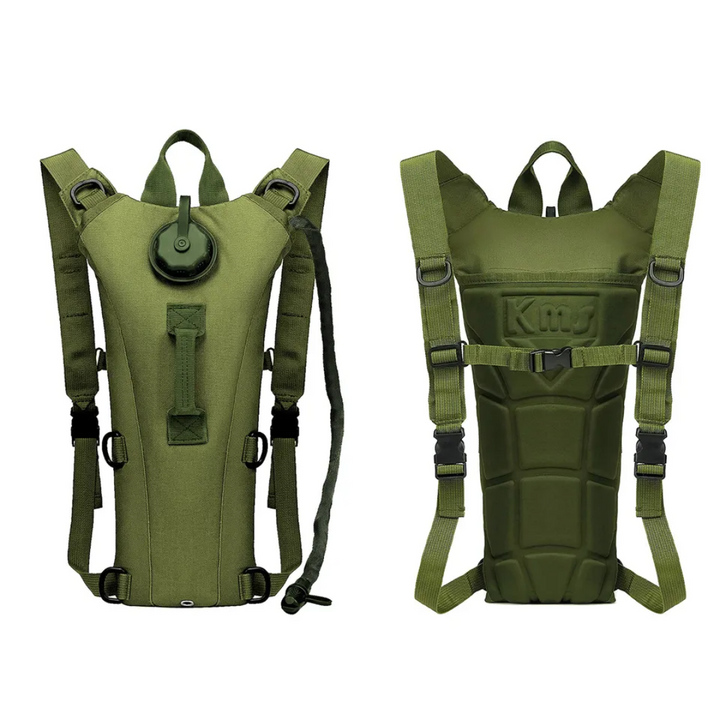 HydraPack – 3L Wasser-Rucksack mit Integriertem Hydrationssystem und Gepolsterten Schultergurten 3