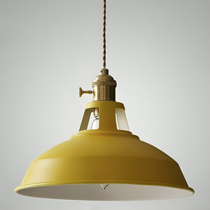 Industrielle Retro-Hängelampe aus Metall für Esszimmer und Restaurant – Pendelleuchte mit einladendem Design 10
