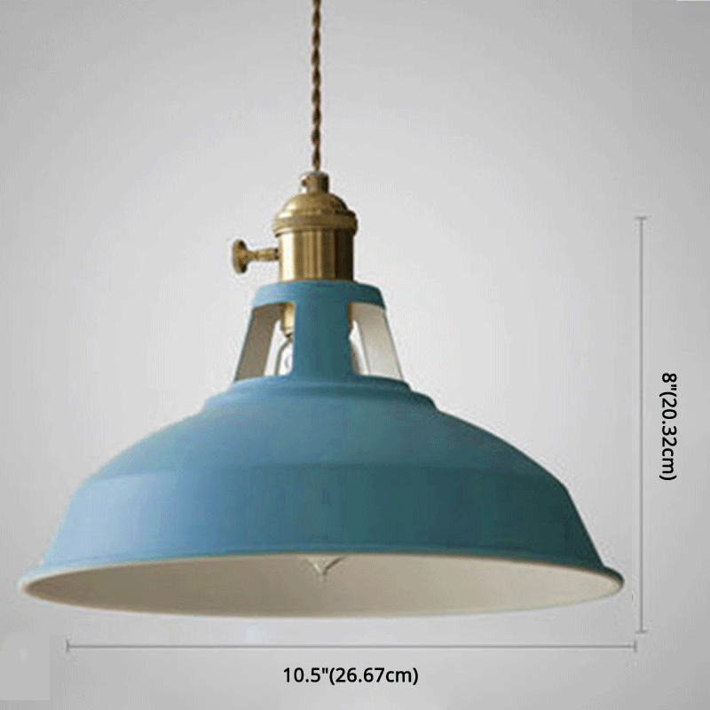 Industrielle Retro-Hängelampe aus Metall für Esszimmer und Restaurant – Pendelleuchte mit einladendem Design 2