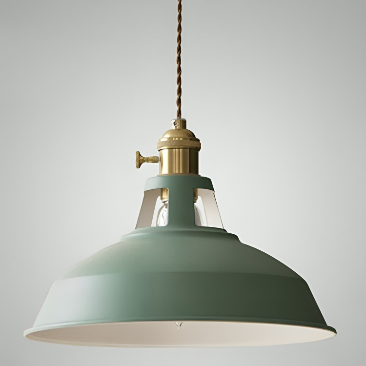 Industrielle Retro-Hängelampe aus Metall für Esszimmer und Restaurant – Pendelleuchte mit einladendem Design 5