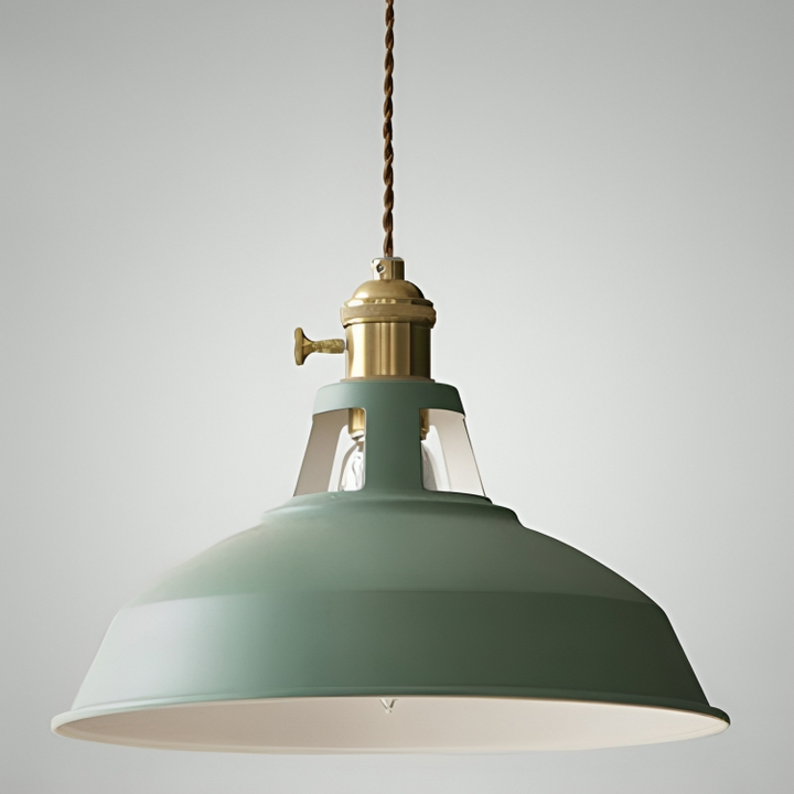 Industrielle Retro-Hängelampe aus Metall für Esszimmer und Restaurant – Pendelleuchte mit einladendem Design 5
