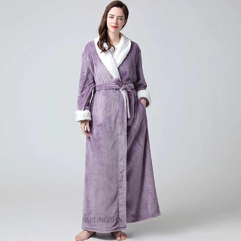 Indy Liebe Nest Bademantel – Weich, Warm und Stilvoll für Damen und Herren 3