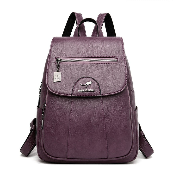 Isolde – Luxuriöser Leder-Damenrucksack mit ergonomischen Schulterriemen 3