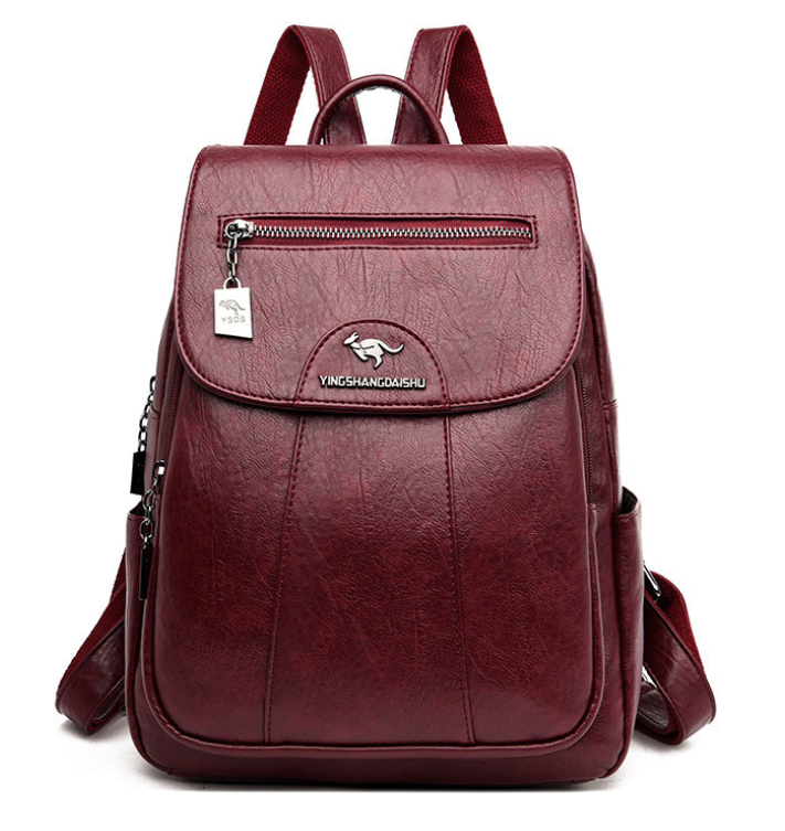 Isolde – Luxuriöser Leder-Damenrucksack mit ergonomischen Schulterriemen 5