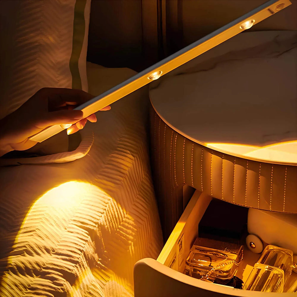 Kabellose LED-Leuchte mit Bewegungssensor und Dimmbarkeit – Ideal für Flure und Treppenhäuser, 3 Lichtfarben wählbar 1