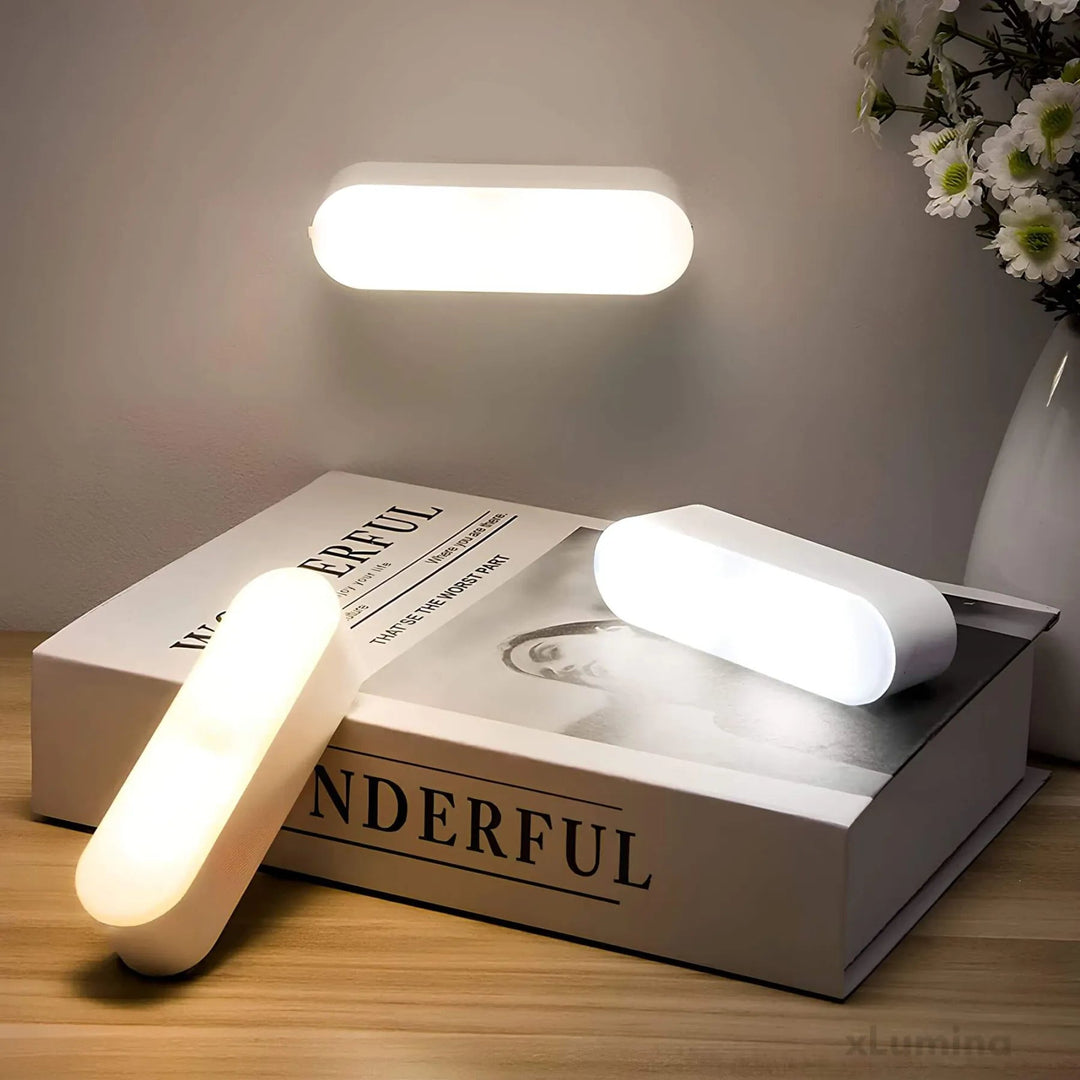 Kabellose LED Bewegungsmelder Wandlampe – USB Aufladbar für Sicherheit und Komfort 2