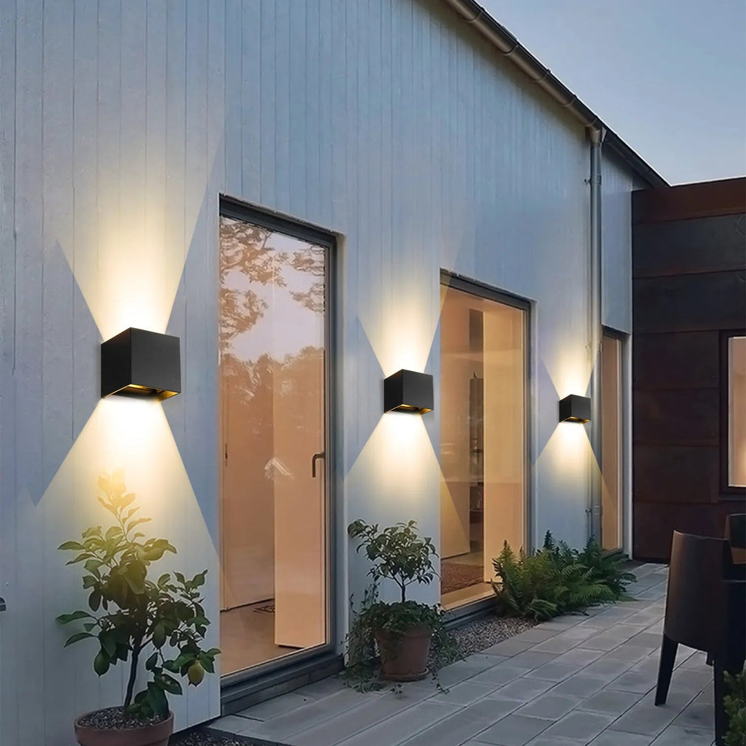 Kabellose LED Wandleuchte Schwarz – Einstellbare Helligkeit für Innenräume 2