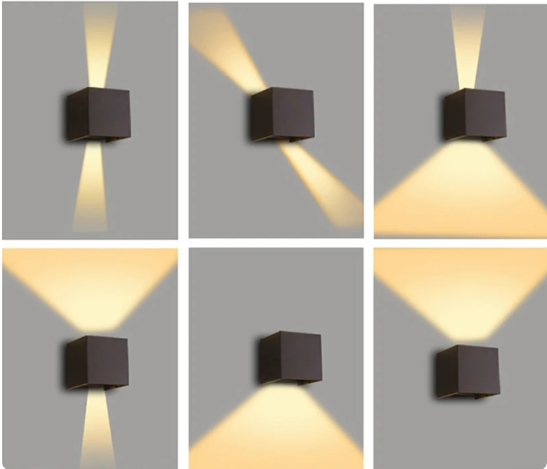 Kabellose LED Wandleuchte Schwarz – Einstellbare Helligkeit für Innenräume 3