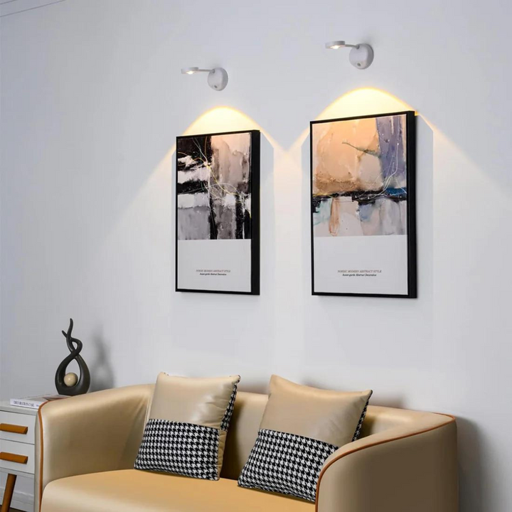 Kabelloser LED Spot Mit Intelligenten Bewegungssensor & 360° Verstellbarkeit 0