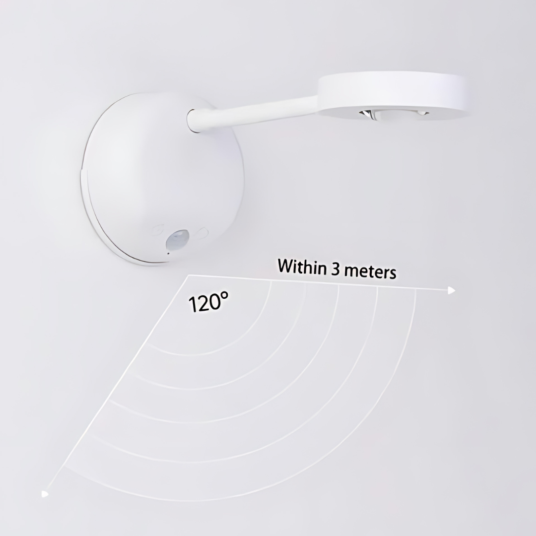 Kabelloser LED Spot Mit Intelligenten Bewegungssensor & 360° Verstellbarkeit 8