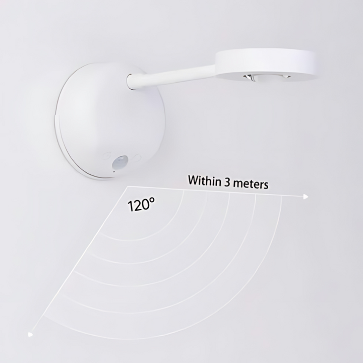 Kabelloser LED Spot Mit Intelligenten Bewegungssensor & 360° Verstellbarkeit 8