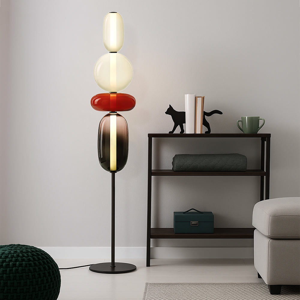 Kandierte Stehlampe – Elegante LED Stehleuchte für Wohnzimmer & Schlafzimmer 1