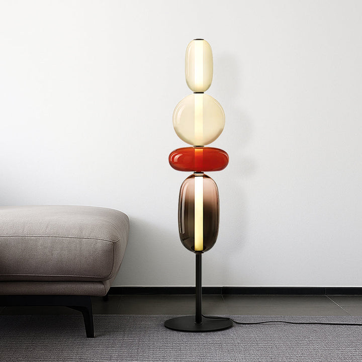 Kandierte Stehlampe – Elegante LED Stehleuchte für Wohnzimmer & Schlafzimmer 3