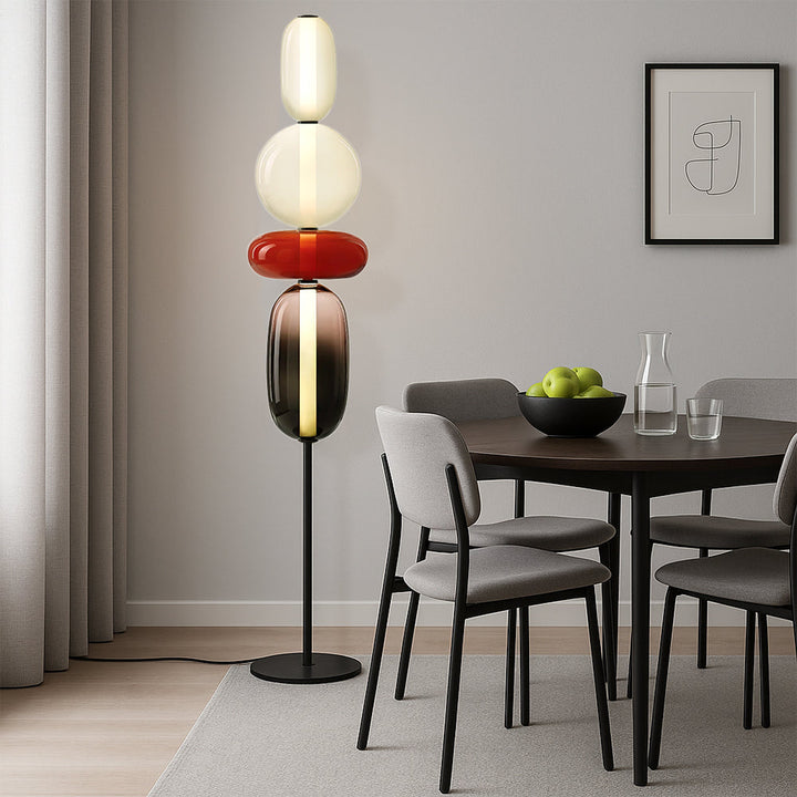Kandierte Stehlampe – Elegante LED Stehleuchte für Wohnzimmer & Schlafzimmer 4