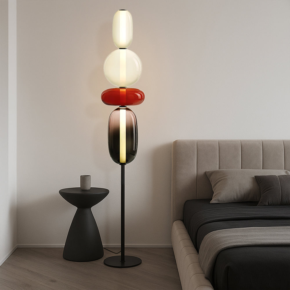 Kandierte Stehlampe – Elegante LED Stehleuchte für Wohnzimmer & Schlafzimmer 5